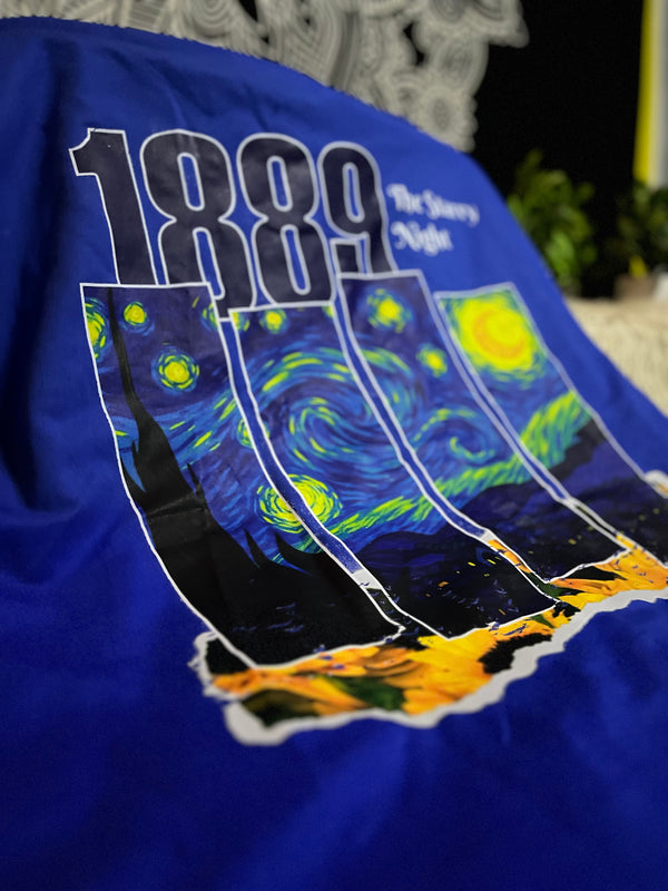 The Starry Night 1889 Oversized T-Shirt – Art Inspired Fashion